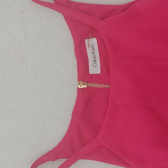 CALVIN KLEIN Pink Sleeveless Dress NWOT - Picture 10 of 13